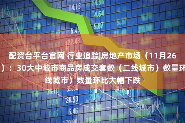 配资台平台官网 行业追踪|房地产市场（11月26日-12月2日）：30大中城市商品房成交套数（二线城市）数量环比大幅下跌